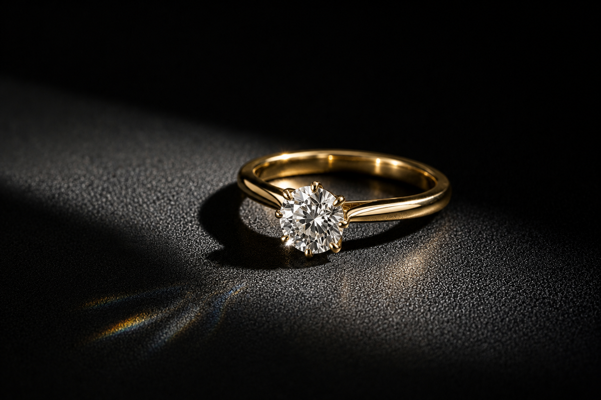 Solitaire Verlobungsring: Der perfekte Ring für Dich