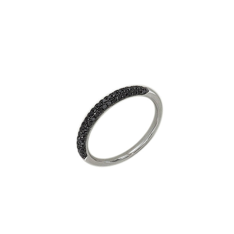 Farbstein Classic Ring Weißgold 18kt 0,46ct