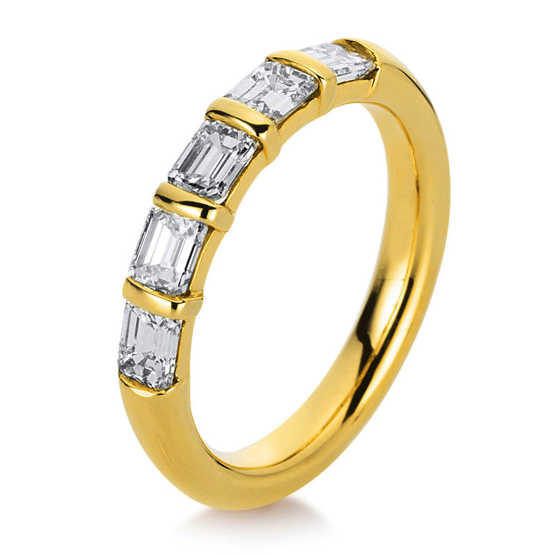 Baguette Ring Gelbgold 18kt 1,24ct