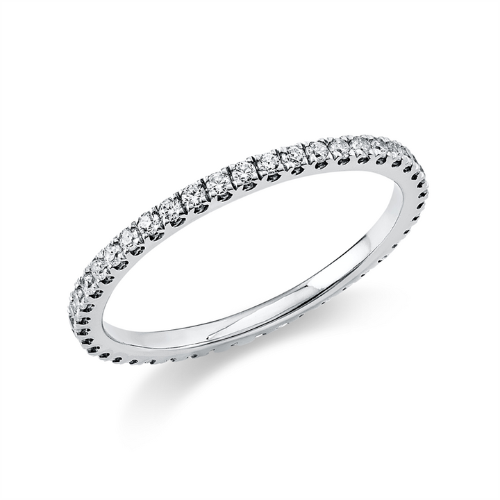 Memoire voll Ring Weißgold 14kt Ref-1A911
