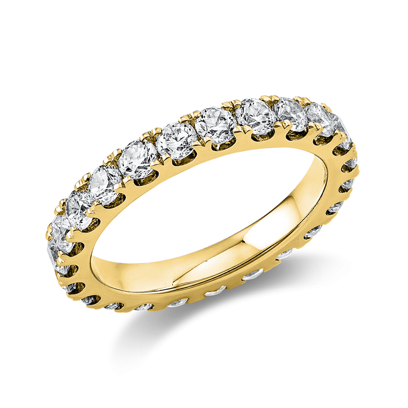Memoire voll Ring Weißgold 18kt 2ct