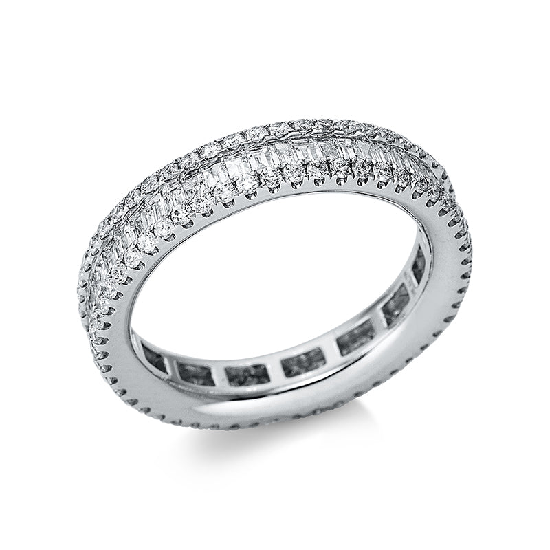 Baguette Ring Weißgold 18kt 1,67ct