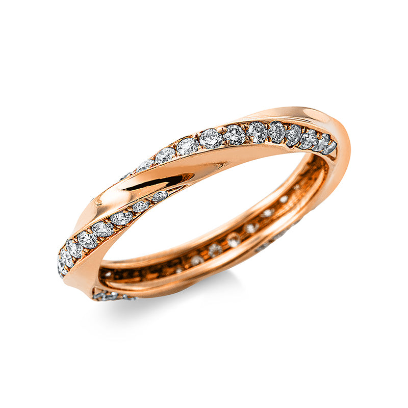 Modern Woman Ring Weißgold 18kt 0,72ct