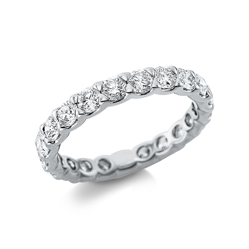 Memoire voll Ring Weißgold 18kt 2,06ct