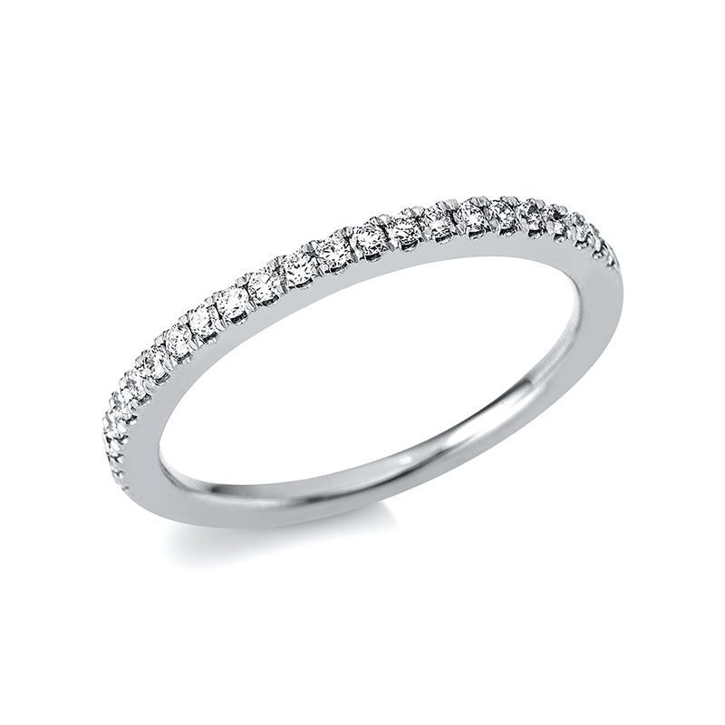 Memoire halb Ring Weißgold 18kt Ref-1AY69