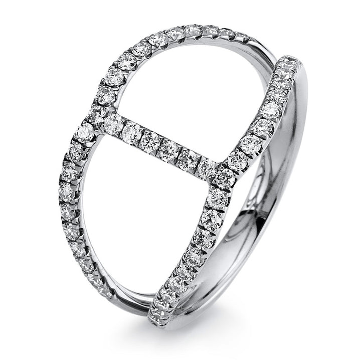 Modern Woman Ring Weißgold 18kt Ref-1B413
