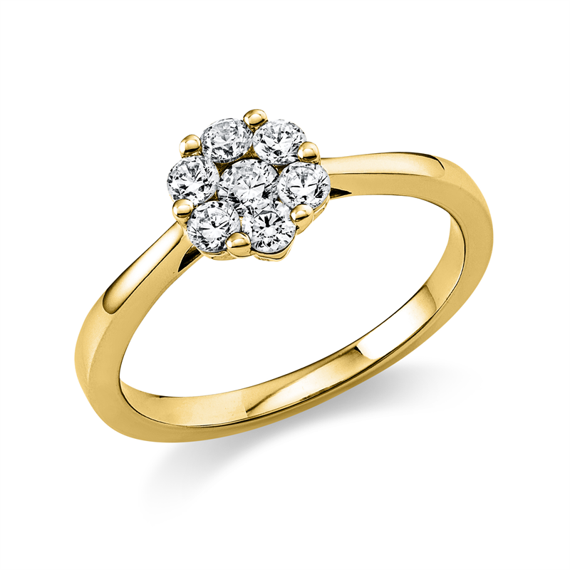 Illusion Classic Ring Weißgold 18kt 0,42ct