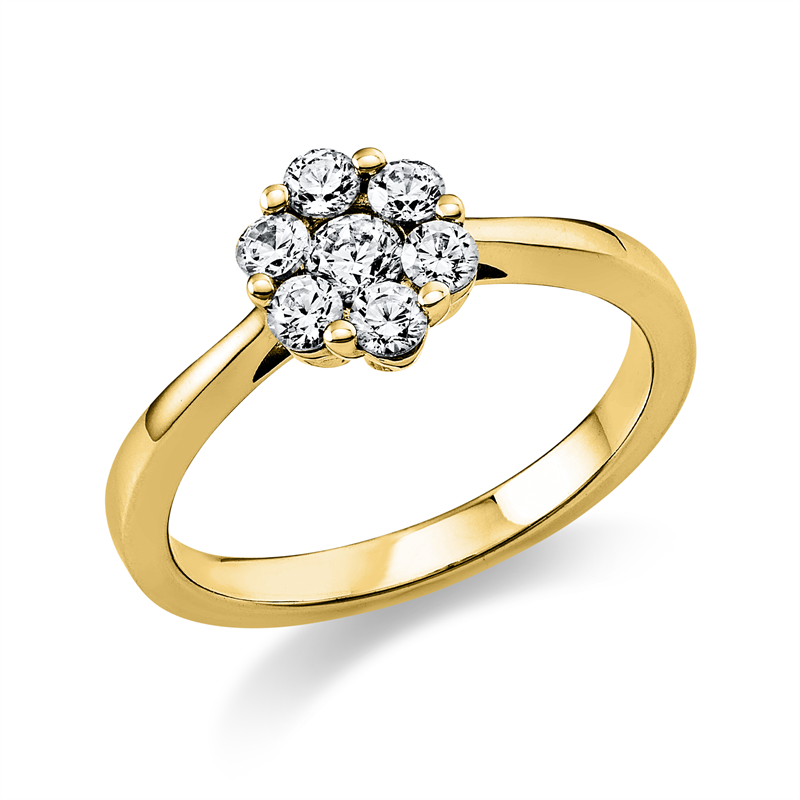 Illusion Classic Ring Weißgold 18kt 0,52ct
