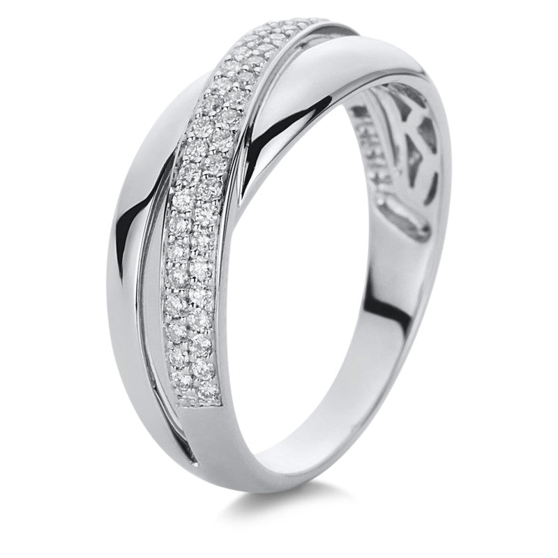 Criss Cross Ring Weißgold 18kt Ref-1B989