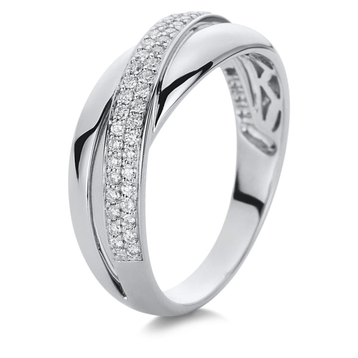 Criss Cross Ring Weißgold 18kt Ref-1B989