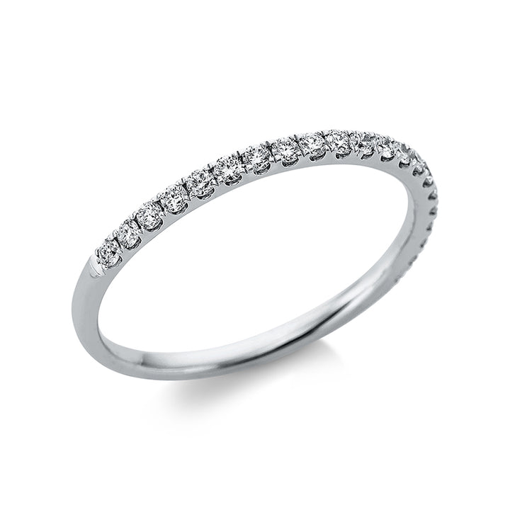 Memoire halb Ring Weißgold 18kt Ref-1BF15