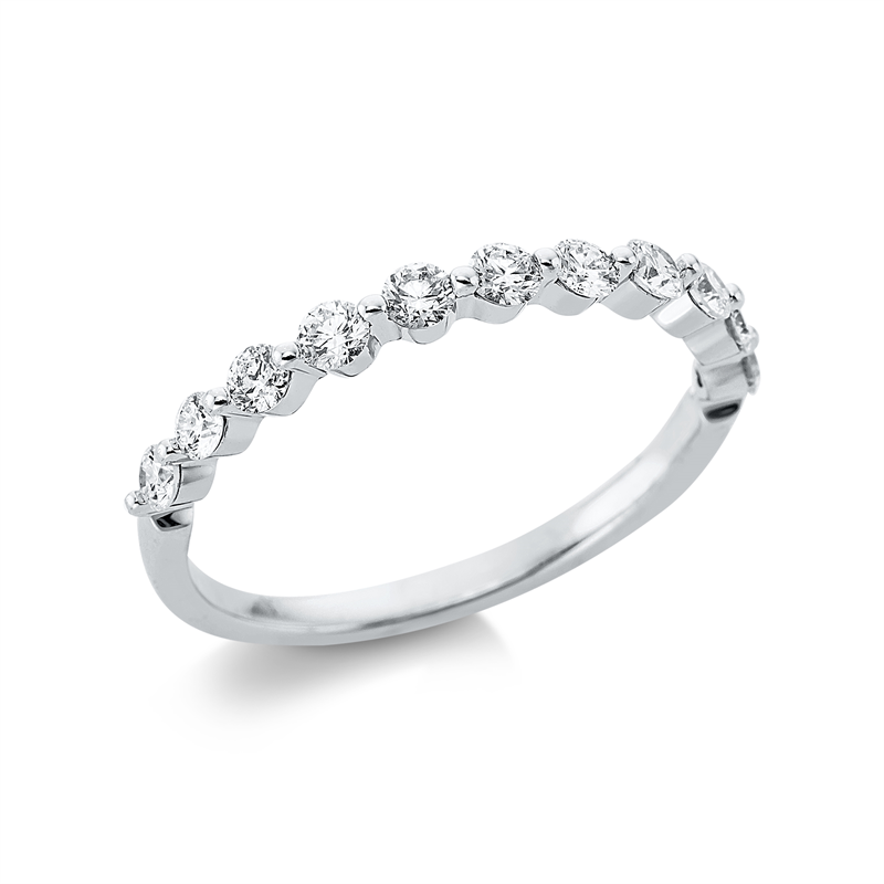 Modern Woman Ring Weißgold 18kt 0,45ct