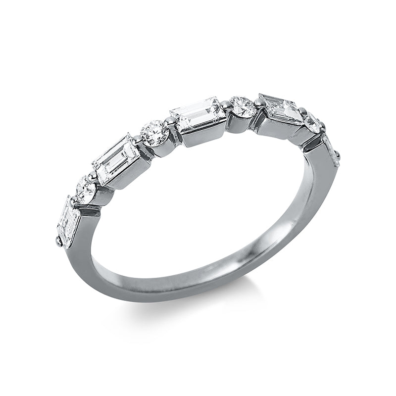 Baguette Ring Weißgold 18kt 0,64ct