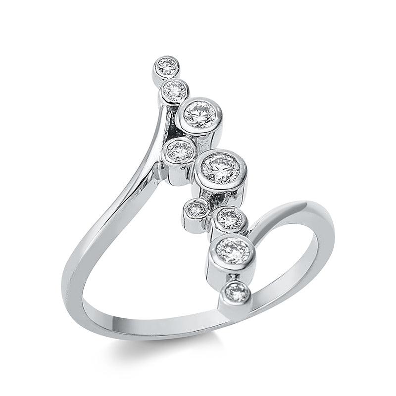 Modern Woman Ring Weißgold 18kt Ref-1CC88