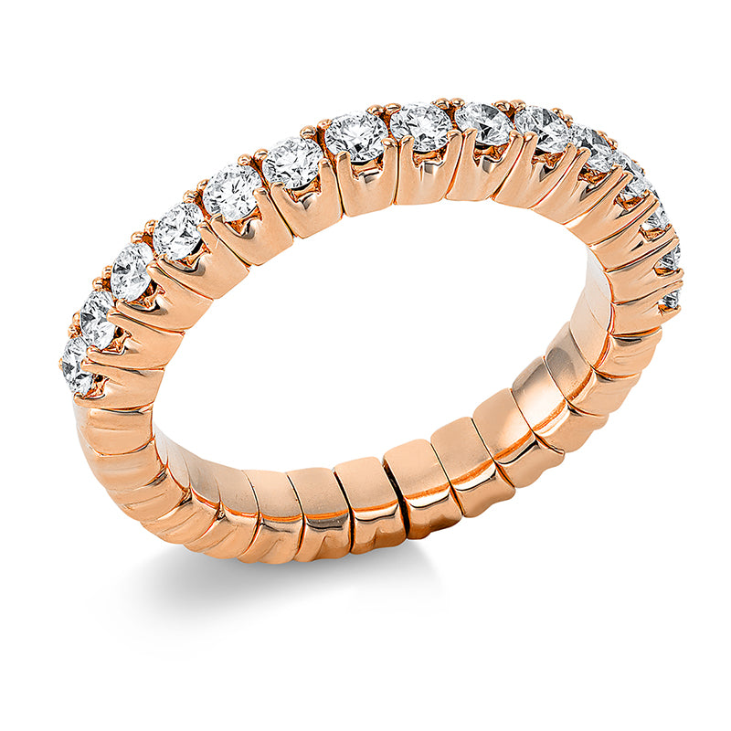 Flex Ring Rotgold 18kt 0,68ct