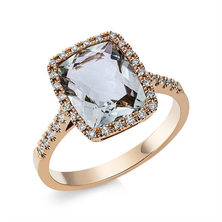 Farbstein Fashion Ring Rotgold 18kt Ref-1CD92