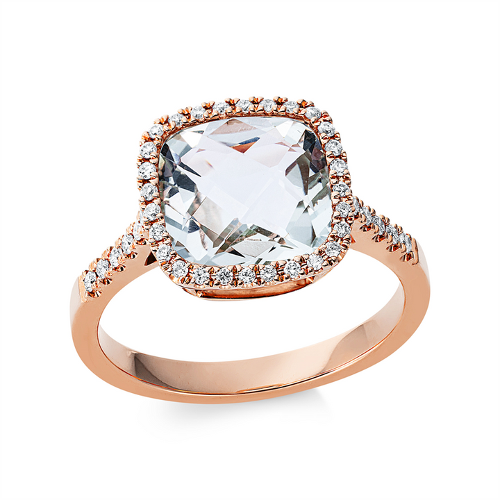 Farbstein Fashion Ring Rotgold 18kt Ref-1CE14