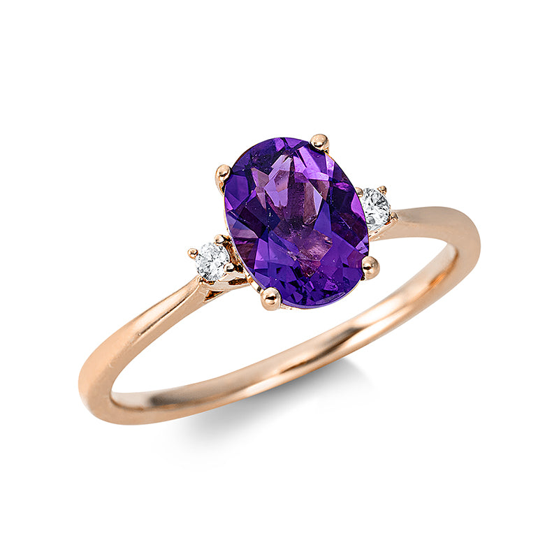 Farbstein Fashion Ring Rotgold 18kt Ref-1CF12
