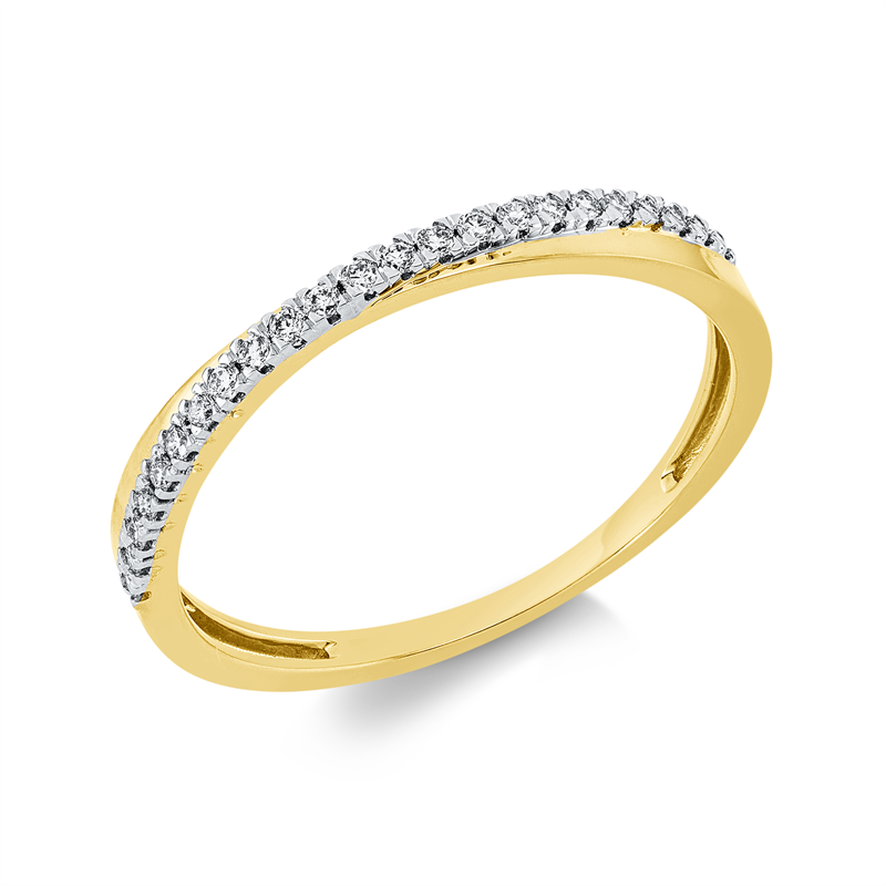Modern Woman Ring Gelbgold 18kt 0,1ct