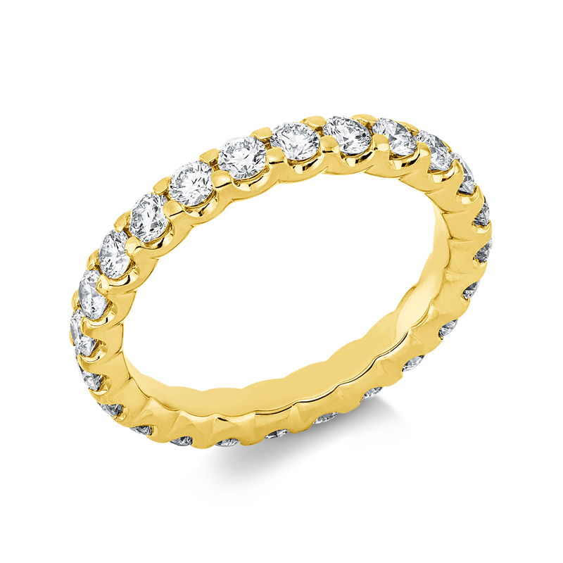 Memoire voll Ring Weißgold 18kt 1,63ct
