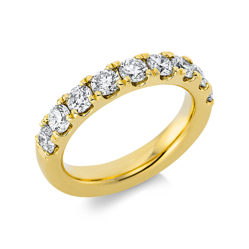 Memoire halb Ring Gelbgold 18kt 1,6ct