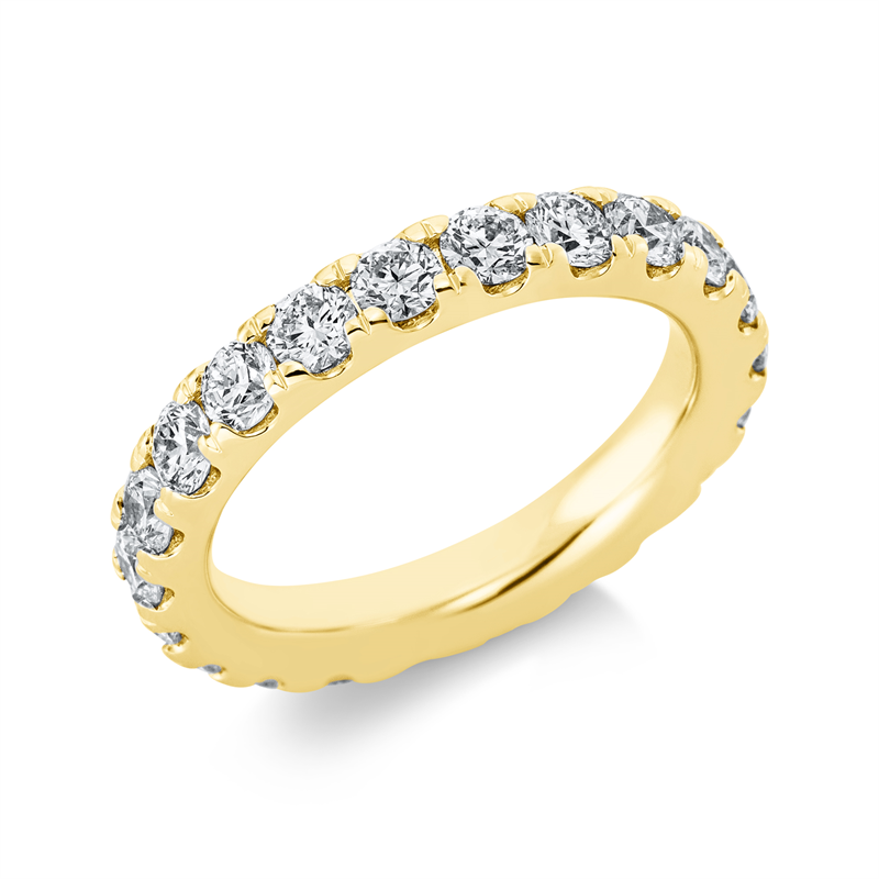 Memoire voll Ring Weißgold 14kt 2,27ct