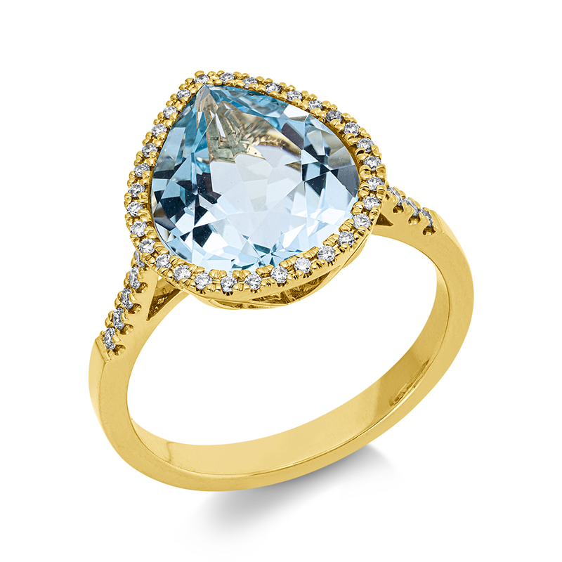 Farbstein Fashion Ring Gelbgold 18kt Ref-1CJ82