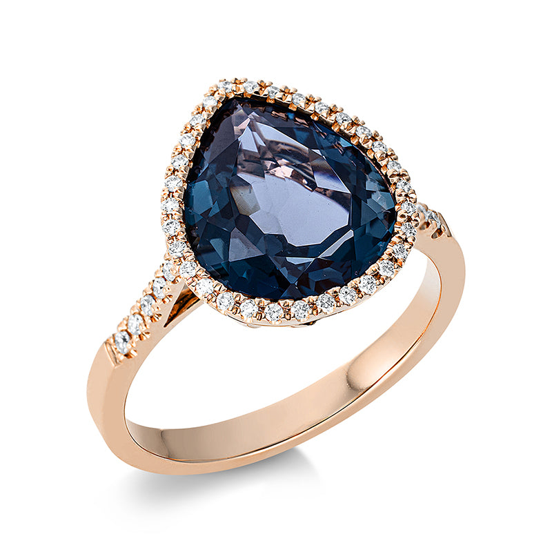 Farbstein Fashion Ring Rotgold 18kt Ref-1CJ85