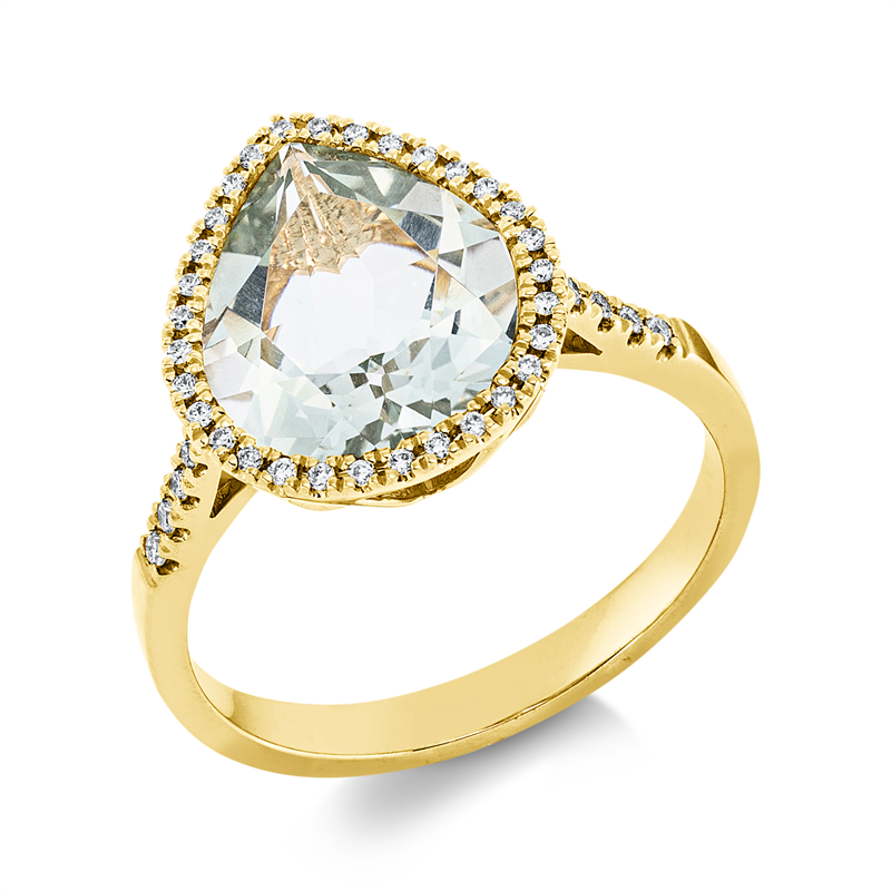 Farbstein Fashion Ring Gelbgold 18kt Ref-1CJ94