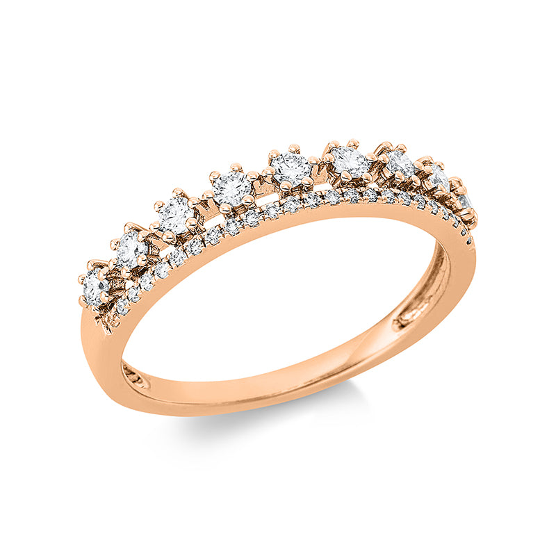 Modern Woman Ring Weißgold 18kt 0,33ct