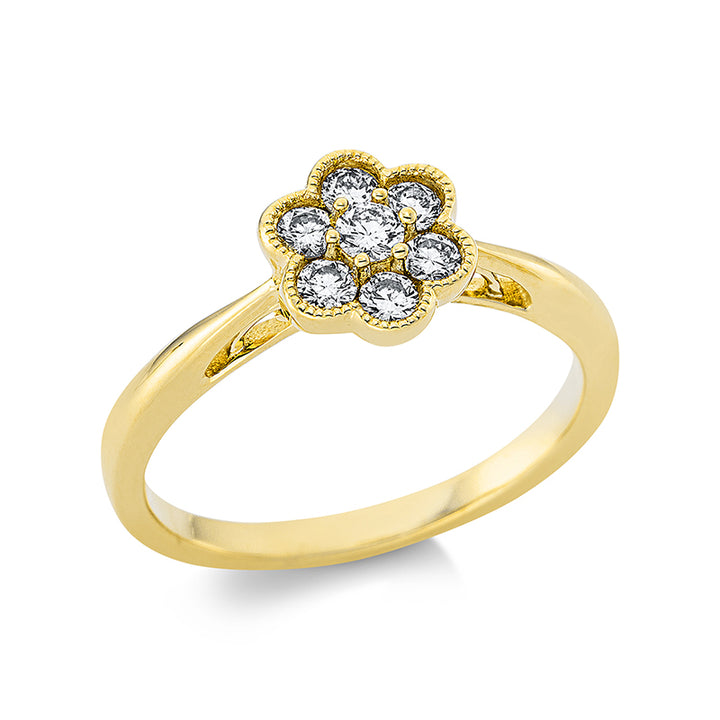 Modern Woman Ring Gelbgold 18kt Ref-1CN25