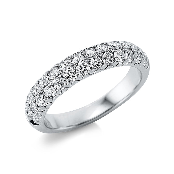 Pavé Ring Weißgold 18kt Ref-1CO97