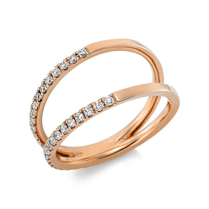 Modern Woman Ring Rotgold 18kt Ref-1DA19