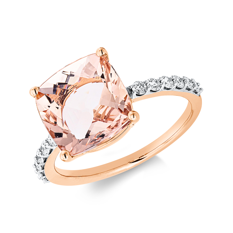 Farbstein Fashion Ring Rotgold 18kt Ref-1DJ15