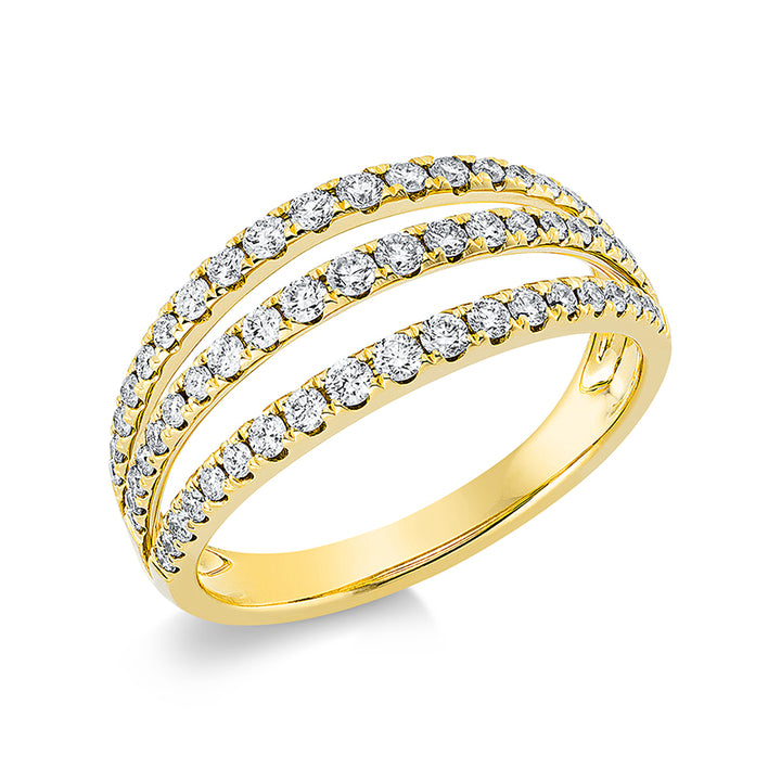Modern Woman Ring Gelbgold 18kt Ref-1DL54