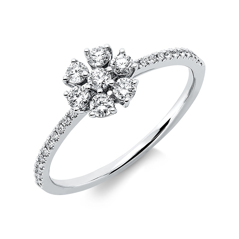 Illusion Classic Ring Weißgold 18kt 0,33ct