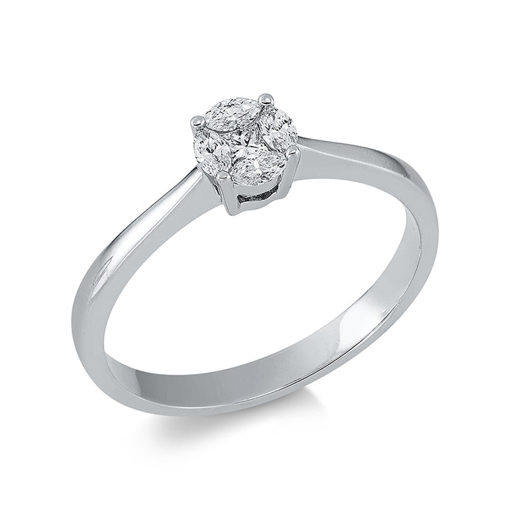 Illusion Classic Ring Weißgold 18kt Ref-1DT97