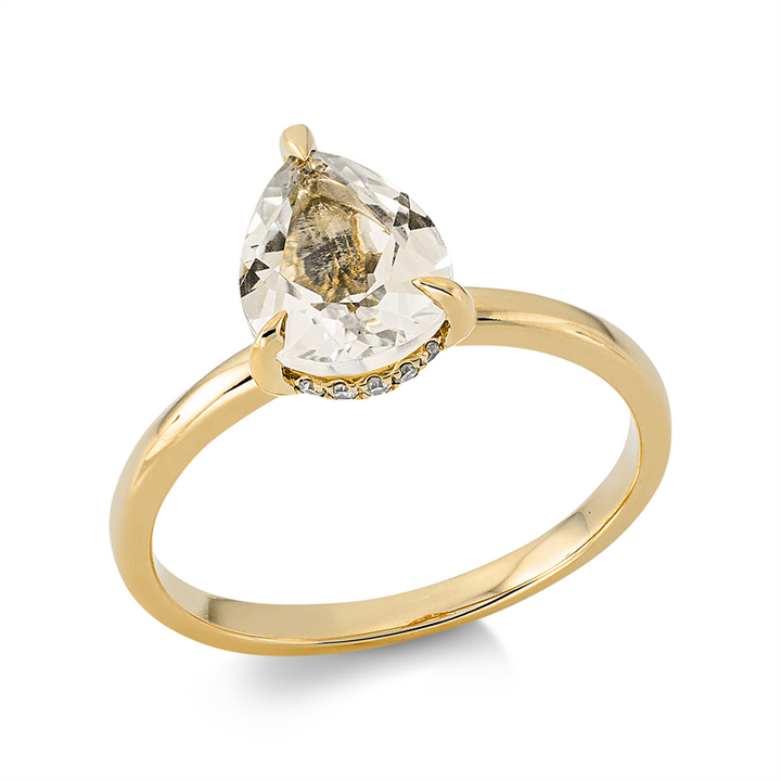 Farbstein Fashion Ring Gelbgold 18kt Ref-1DU54