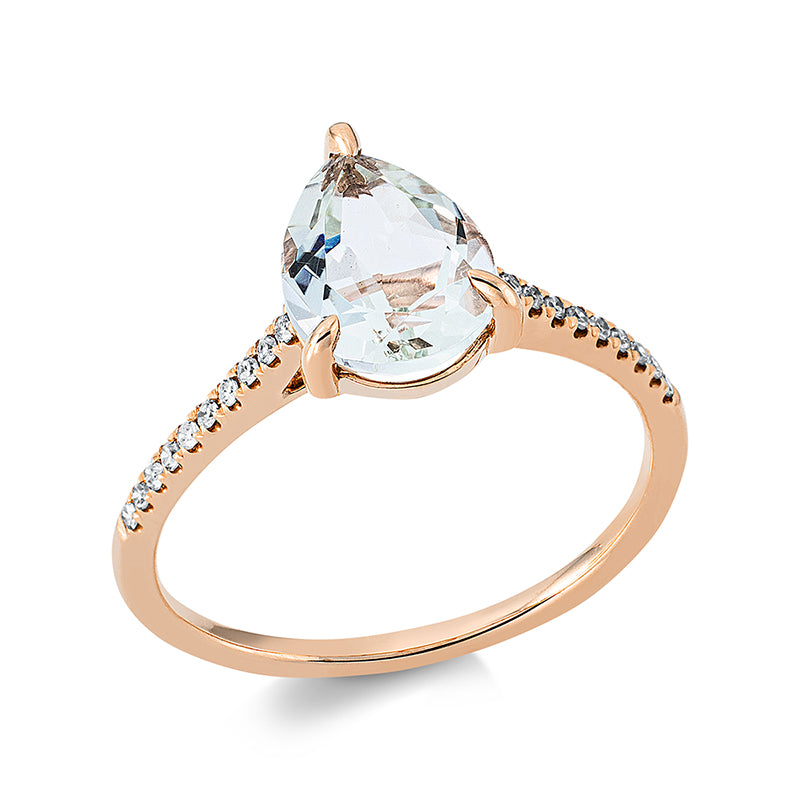 Farbstein Fashion Ring Rotgold 18kt Ref-1DU73