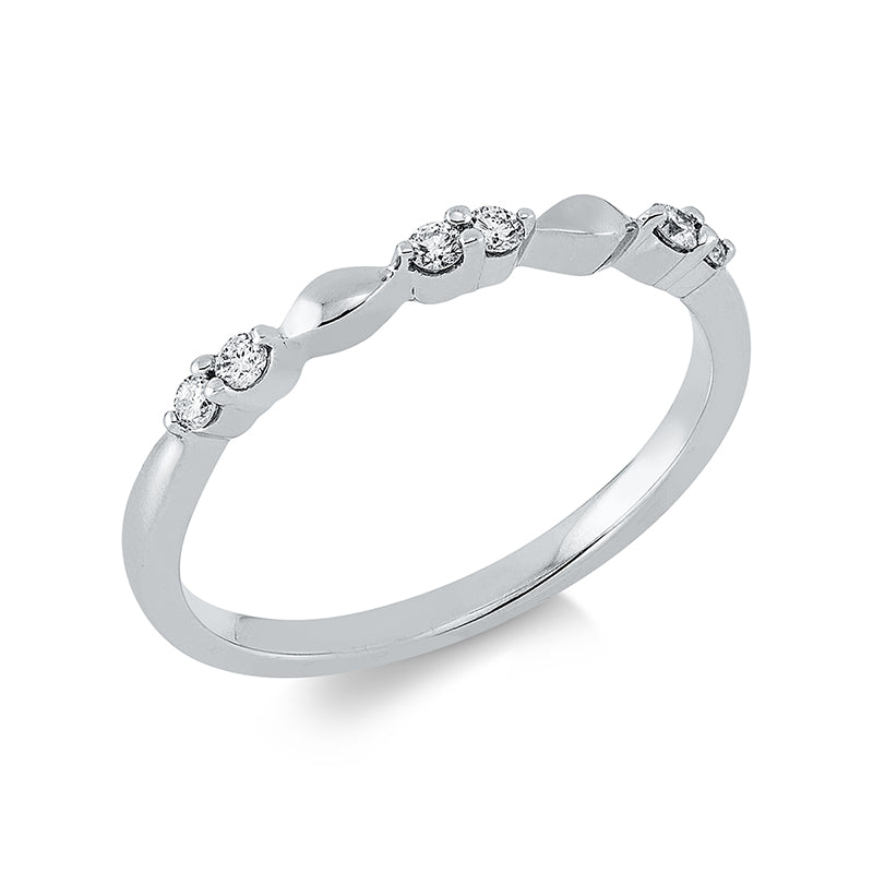 Modern Woman Ring Gelbgold 18kt 0,12ct