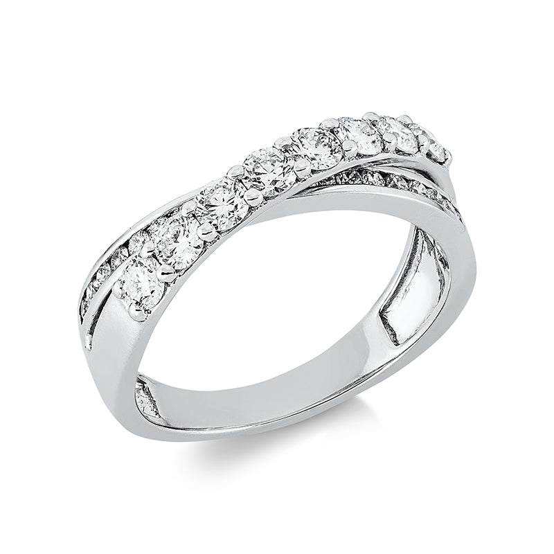 Criss Cross Ring Weißgold 18kt Ref-1EF29
