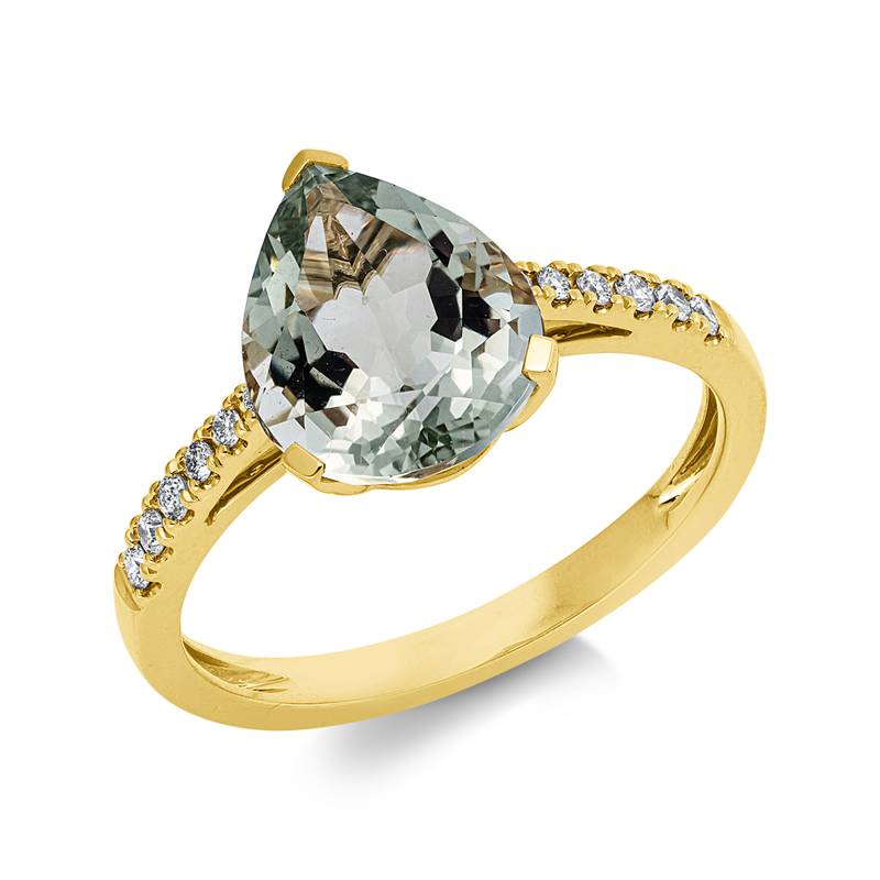 Farbstein Fashion Ring Gelbgold 18kt Ref-1EH38