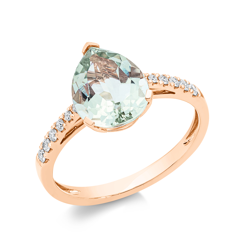 Farbstein Fashion Ring Rotgold 18kt Ref-1EH38