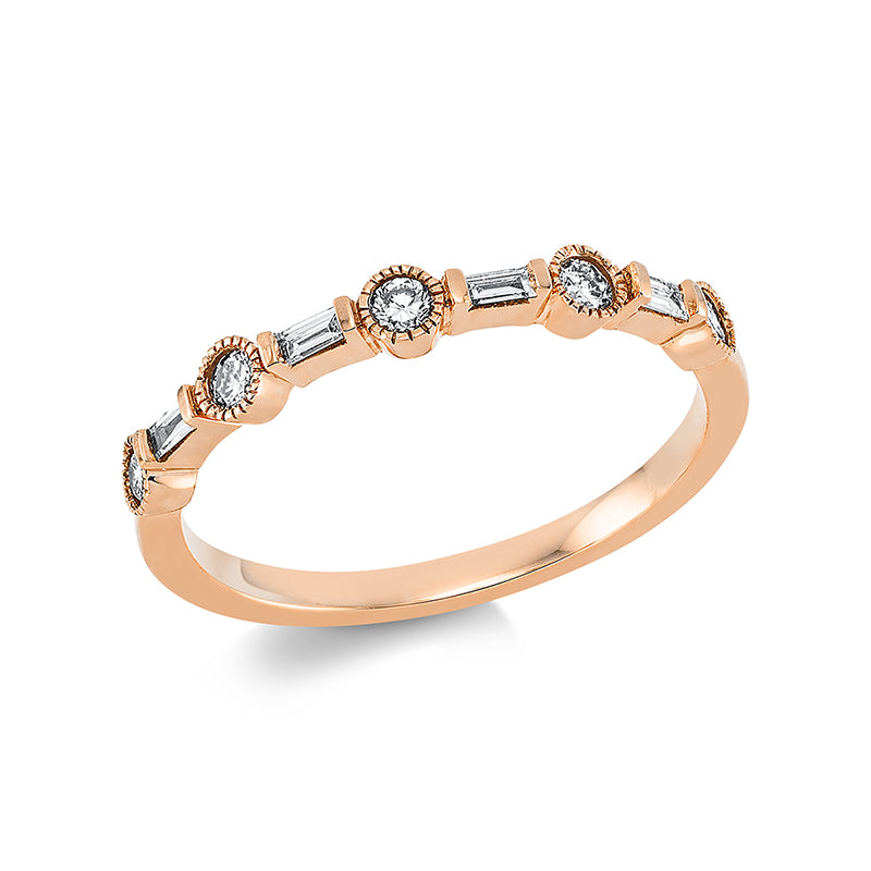 Baguette Ring Weißgold 18kt 0,25ct
