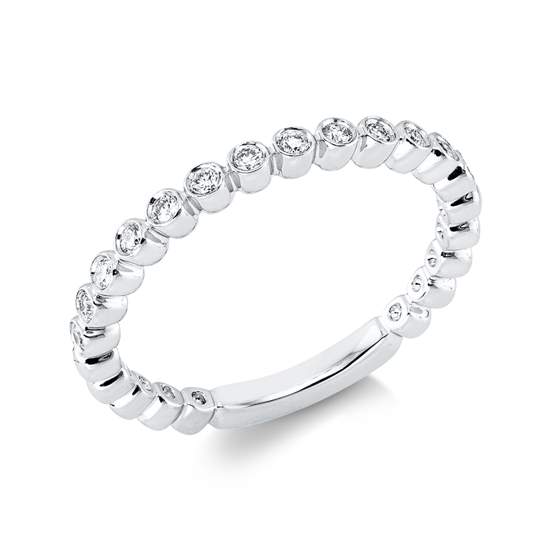 Modern Woman Ring Weißgold 18kt Ref-1EN19