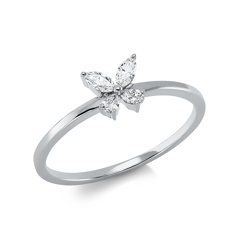 Modern Woman Ring Weißgold 18kt Ref-1EN63