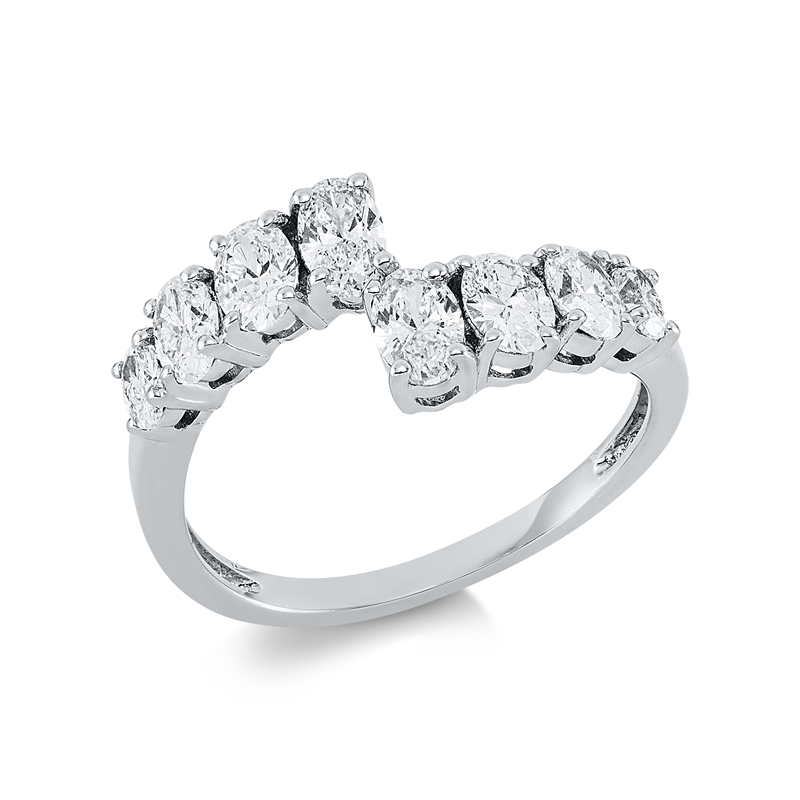 Exklusiv Ring Weißgold 18kt Ref-1EN68