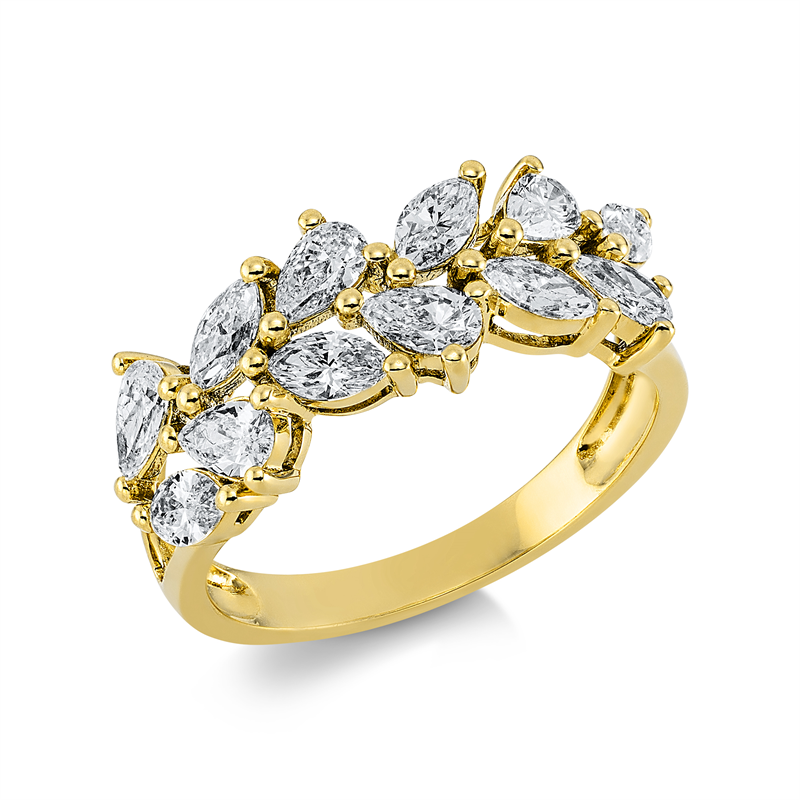 Modern Woman Ring Gelbgold 18kt Ref-1EN69