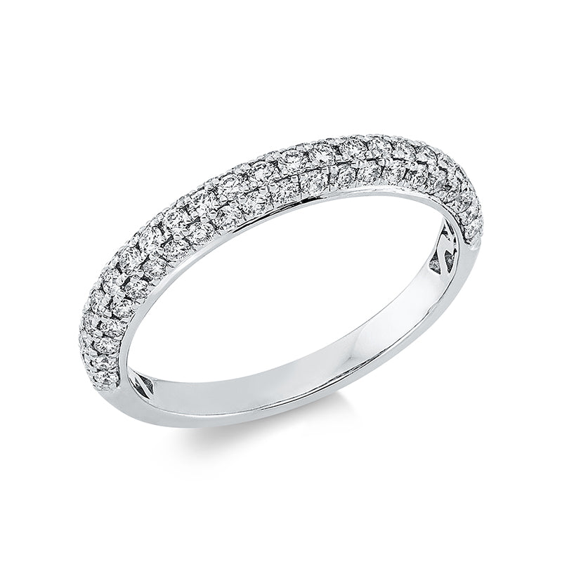 Pavé Ring Weißgold 18kt Ref-1EQ41
