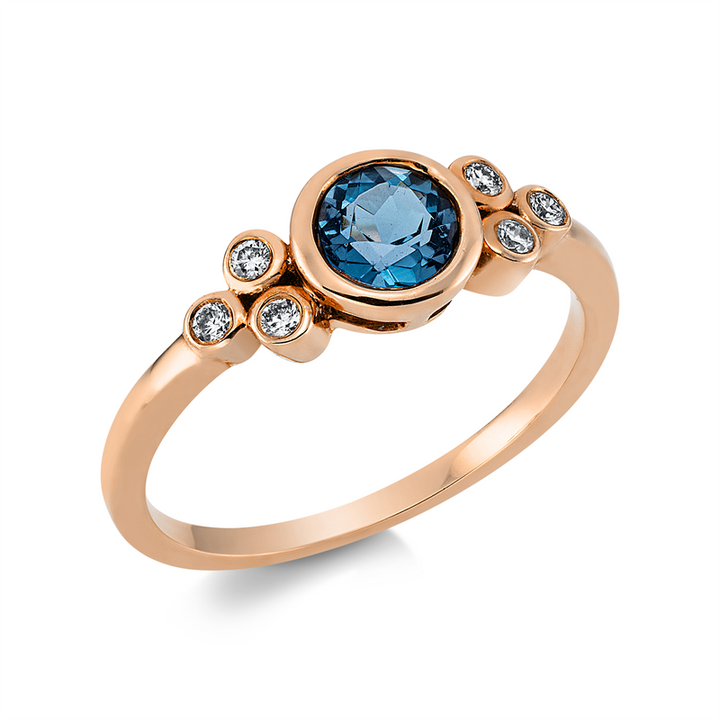Farbstein Fashion Ring Rotgold 18kt Ref-1EV91